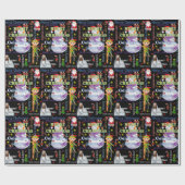 クリスマスラッピング紙イエスサンタ ラッピングペーパー (フラット)