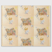 クリスマスラッピング紙イエズエンジェル ラッピングペーパー (フラット)