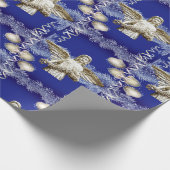 クリスマスラッピング紙エンジェル ラッピングペーパー (角)