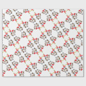 クリスマスラッピング紙カウカントリー ラッピングペーパー (フラット)