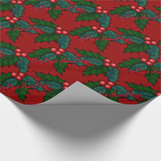 クリスマスラッピング紙カスタムクリスマス紙 ラッピングペーパー (角)
