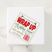 クリスマスラッピング紙ギフトラベル フェイバータグ (インサイチュ)