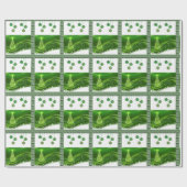 クリスマスラッピング紙クリスマスツリー ラッピングペーパー (フラット)