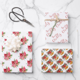 クリスマスラッピング紙シート ラッピングペーパーシート