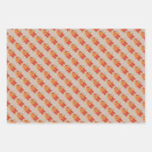 クリスマスラッピング紙シート ラッピングペーパーシート (正面3)