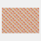 クリスマスラッピング紙シート ラッピングペーパーシート (正面2)