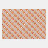 クリスマスラッピング紙シート ラッピングペーパーシート (正面)