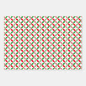 クリスマスラッピング紙シート ラッピングペーパーシート (正面)