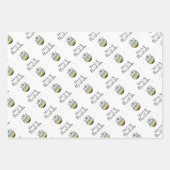 クリスマスラッピング紙シート ラッピングペーパーシート (正面3)