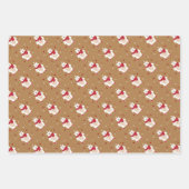 クリスマスラッピング紙シート ラッピングペーパーシート (正面)