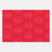 クリスマスラッピング紙シート ラッピングペーパーシート (正面)