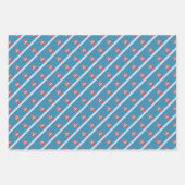 クリスマスラッピング紙シート ラッピングペーパーシート (正面3)