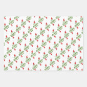 クリスマスラッピング紙シート ラッピングペーパーシート (正面3)