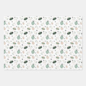 クリスマスラッピング紙シート ラッピングペーパーシート (正面3)