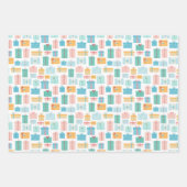 クリスマスラッピング紙シート ラッピングペーパーシート (正面2)