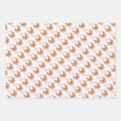 クリスマスラッピング紙シート ラッピングペーパーシート (正面2)