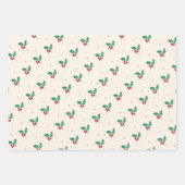 クリスマスラッピング紙シート ラッピングペーパーシート (正面3)
