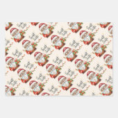 クリスマスラッピング紙シート ラッピングペーパーシート (正面2)