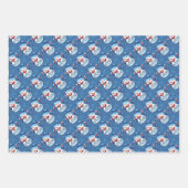 クリスマスラッピング紙シート ラッピングペーパーシート (正面)