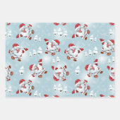 クリスマスラッピング紙シート ラッピングペーパーシート (正面)