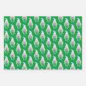 クリスマスラッピング紙シート ラッピングペーパーシート (正面2)