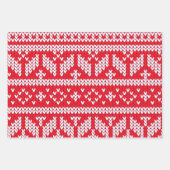 クリスマスラッピング紙シート ラッピングペーパーシート (正面)