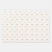 クリスマスラッピング紙セット ラッピングペーパーシート (正面3)