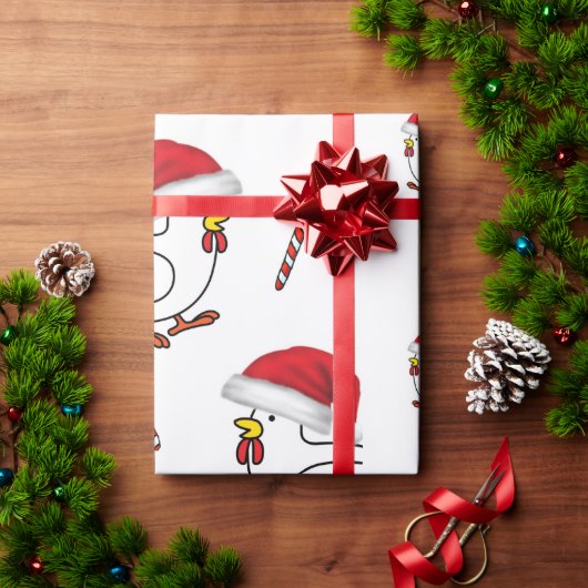 クリスマスラッピング紙チックス ラッピングペーパー (クリスマスギフト)