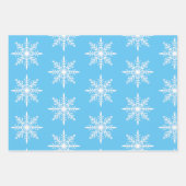 クリスマスラッピング紙フラットシートセット3 ラッピングペーパーシート (正面3)