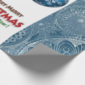 クリスマスラッピング紙メリークリスマス ラッピングペーパー (角)