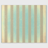 クリスマスラッピング紙動揺してストライプ ラッピングペーパー (フラット)