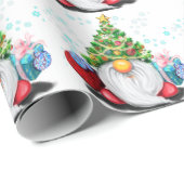 クリスマスラッピング紙格言とギフト ラッピングペーパー (ロールコーナー)