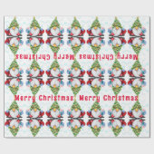 クリスマスラッピング紙格言とギフト ラッピングペーパー (フラット)