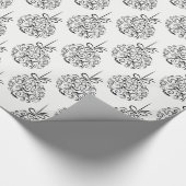 クリスマスラッピング紙-オーナメント ラッピングペーパー (角)