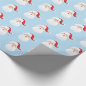 クリスマスラッピング紙 – サンタ ラッピングペーパー (角)