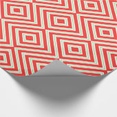 クリスマスラッピング紙 – ホリデーダイヤモンド ラッピングペーパー (角)