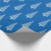 クリスマスラッピング紙 – ホリデーツリー ラッピングペーパー (角)