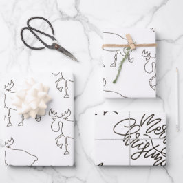 クリスマスラッピング紙 ラッピングペーパーシート