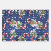 クリスマスラッピング紙