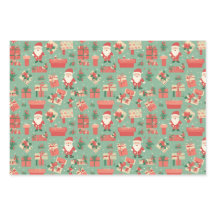 クリスマスラッピング紙