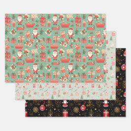 クリスマスラッピング紙 ラッピングペーパーシート