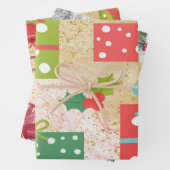 クリスマスラッピング紙 ラッピングペーパーシート (インサイチュ)