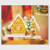 クリスマスラッピング紙 ラッピングペーパー (フラット)