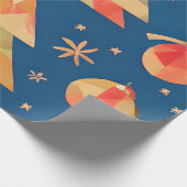 クリスマスラッピング紙 ラッピングペーパー (角)