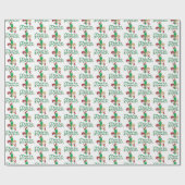 クリスマスラッピング紙 ラッピングペーパー (フラット)