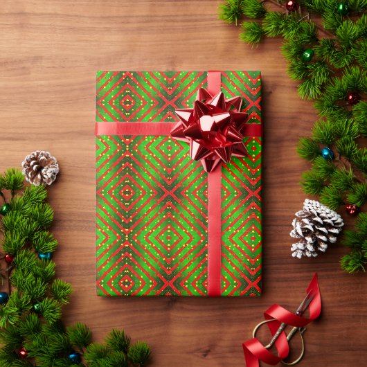 クリスマスラッピング紙 ラッピングペーパー (クリスマスギフト)