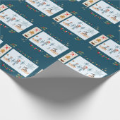 クリスマスラッピング紙 ラッピングペーパー (角)