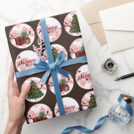 クリスマスラッピング紙 ラッピングペーパー