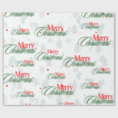 クリスマスラッピング紙 ラッピングペーパー (フラット)