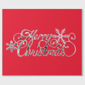 クリスマスラッピング紙 ラッピングペーパー (フラット)